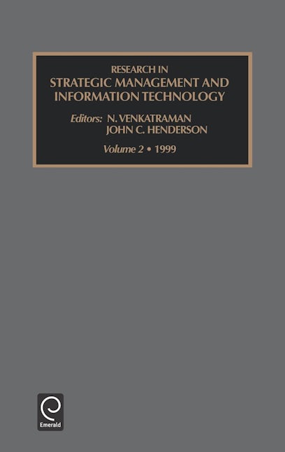 Book cover image for Research in Strategic Management and Information Technology ISBN: 9780762300082
